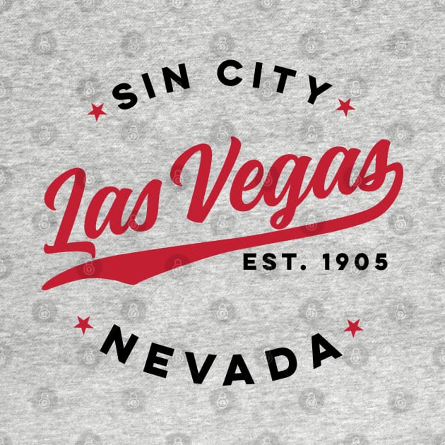 Sin City Las Vegas Nevada by DetourShirts